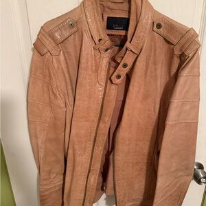 Zara Men's Brown Military Jacket